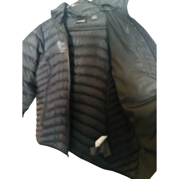 MARMOT Women’s Black 600 Fill Goose Down Zip Up Jacket Coat size Large - Picture 7 of 15